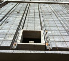 Trappe d'accès au vide-sanitaire (dans le garage)