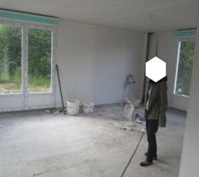 Salon /salle &agrave; manger