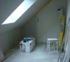 Placo dans le bureau