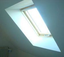 Placo ouverture velux