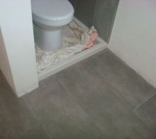 Pose carrelage salle de bain