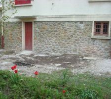 Jardin nettoyé