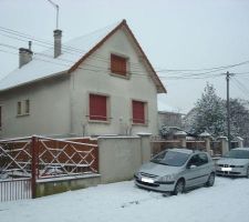 Maison neige