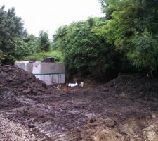 Livraison des cuves