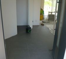 Carrelage entrée