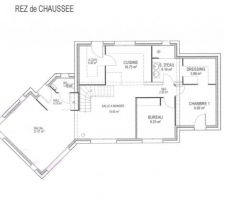 Plan de rez-de-chaussée