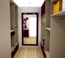 Dressing de la chambre parentale