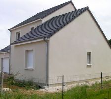 13 juin : nouveau crépis sur pignon