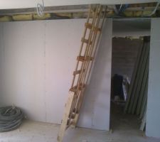 Cloison avec le garage