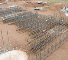 Ferraillage poutre pour remplacement des PI