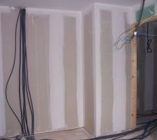 Voici une chambre bande également terminé