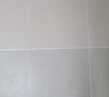 La différence de couleur du carrelage cuisine/SAM