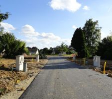 Les terrains sont bornés.