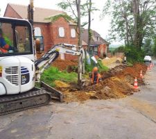 Raccordement ERDF en cours