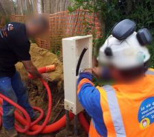 Raccordement ERDF en cours