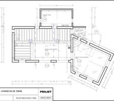 Plan solivage mezzanine