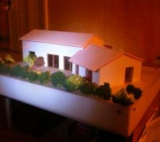 Maquette de la maison