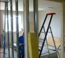 Cloisons des chambres
