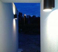 Luminaire extérieur.
