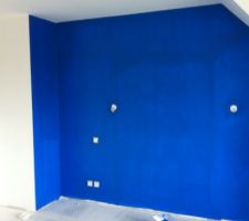Peinture chambre parentale 1ere couche