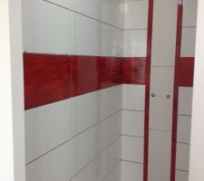 Carrelage salle d'eau rdc en cours