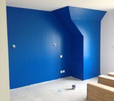 Peinture de la chambre parentale