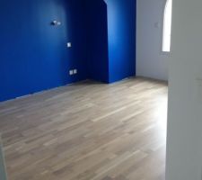 Parquet chambre parentale termin&eacute;