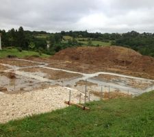 B&eacute;ton coul&eacute; ! et oui il pleut encore et encore....