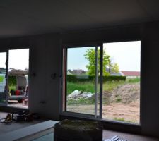Vu sur les baies plein sud