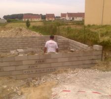 Montage du vide sanitaire