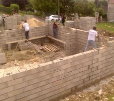 Montage du vide sanitaire