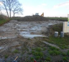 Terrain decaiss&eacute; mais gorg&eacute; d eau pas cool