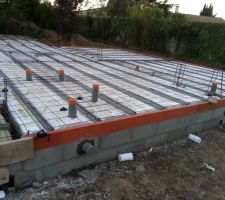 Le placement des évacuations eaux usées.