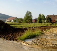D&eacute;but du terrassement