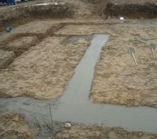 Et les fondations furent coul&eacute;es !!!