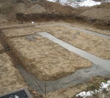 Et les fondations furent coul&eacute;es !!!