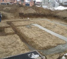 Et les fondations furent coul&eacute;es !!!