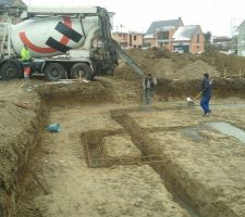 Et les fondations furent coul&eacute;es !!!