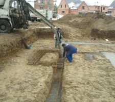 Et les fondations furent coul&eacute;es !!!