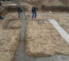 Et les fondations furent coul&eacute;es !!!