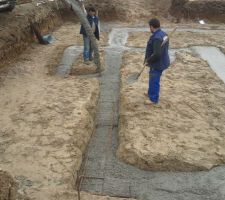 Et les fondations furent coul&eacute;es !!!