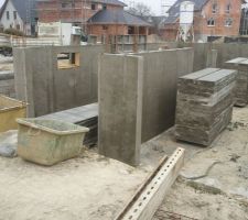 D&eacute;montage du coffrage...