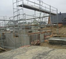 Montage &eacute;chafaudage...