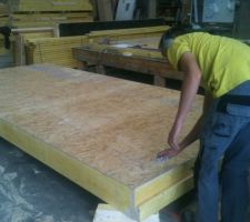 Pr&eacute;paration des murs de notre maison.