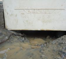 Preuve que les dégats arrive du fourreau