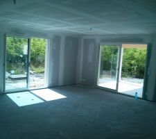 Fin du pon&ccedil;age des bandes avec la girafe. Une vrai merveille cette girafe