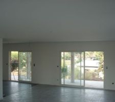 S&eacute;jour et cuisine