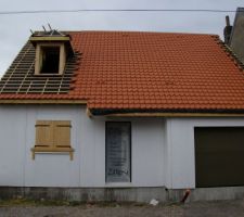 Coté rue: bien avancé!!