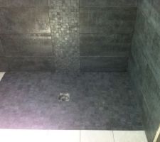 Sol de la douche
