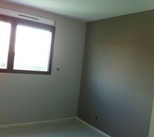 Peinture de notre chambre taupe et lin